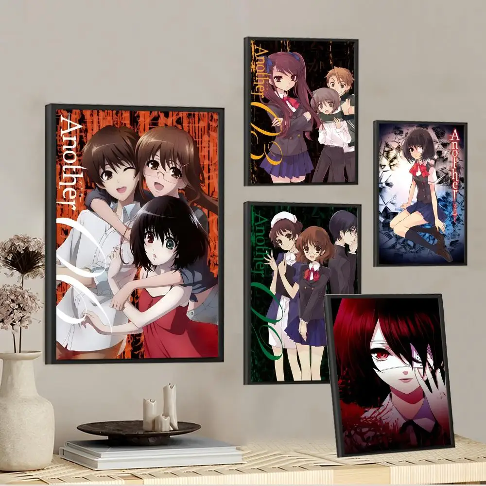 Japonský Horor Anime Iný Plagát samolepiace Umenie Plagátu Whitepaper Vytlačí Plagáty, umelecké Diela Estetické Umenie, Nástenné Maľby