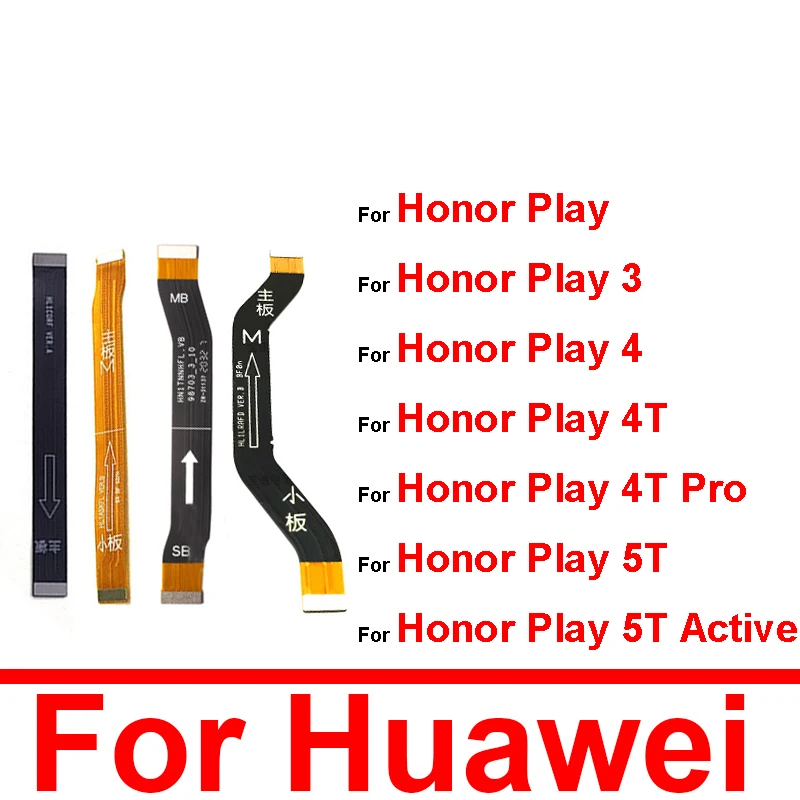 Doske LCD Flex Kábel Pre Huawei Honor Hrať 3 4 4t-taktné Pro 5T TAB-AL40 NZA-AL00 Doske Flex Páse s nástrojmi Nahradenie Opravy Dielov